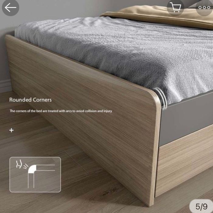 Minimalist Steel Bed Frame | Comfort Living PH Minimalist bed frame with underbed storage